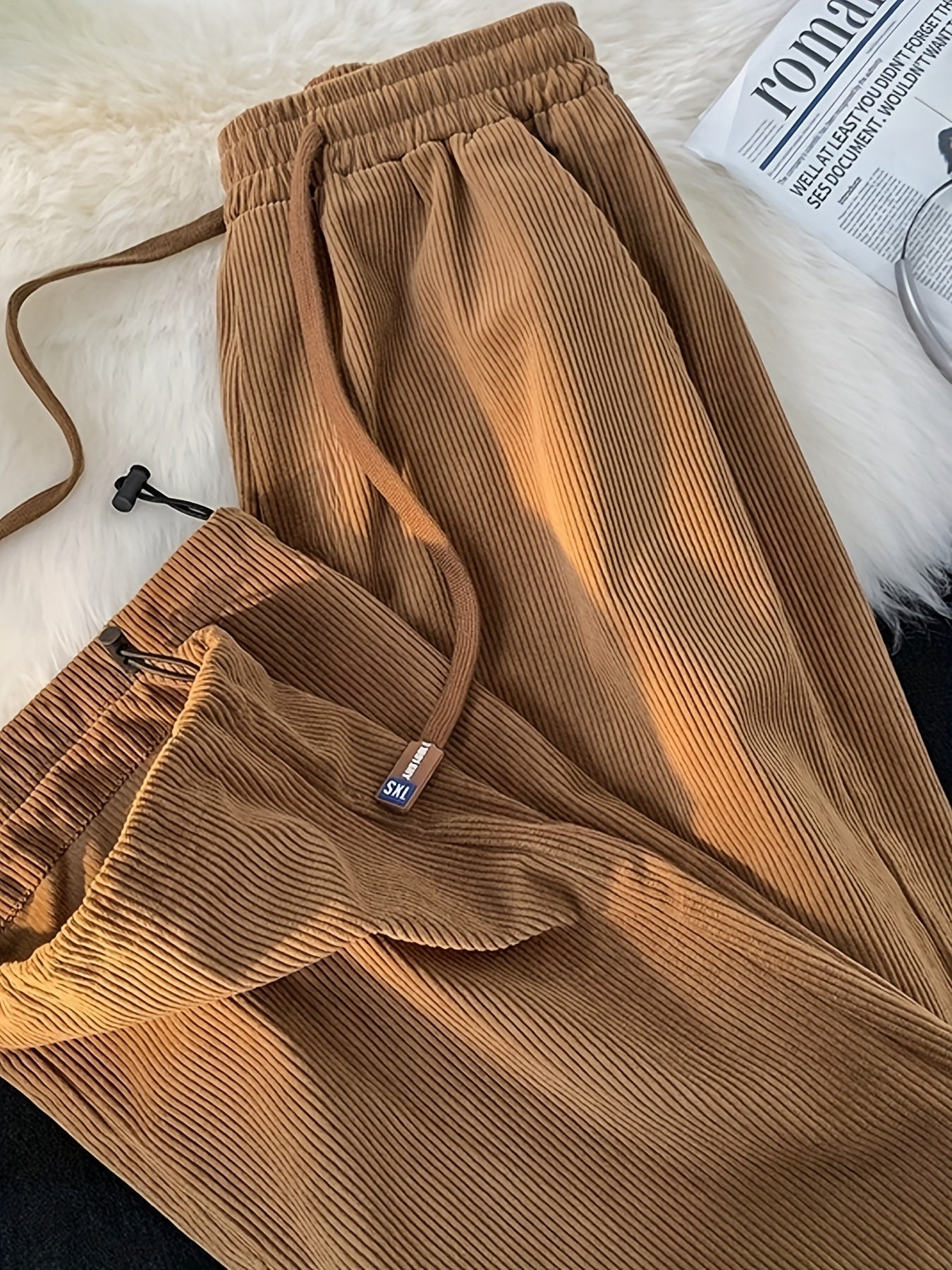 Pantaloni da jogging plissettati da uomo Modern Fit comodo – Stile urbano e comfort per tutti i giorni e il tempo libero