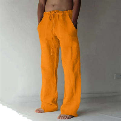 Pantalon de loisirs pour hommes style japonais – Jogging ample à jambe droite