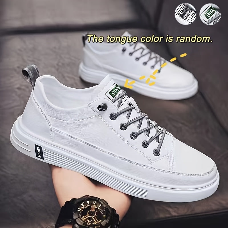 Herresneaker lav model sporty behagelig urban streetstyle