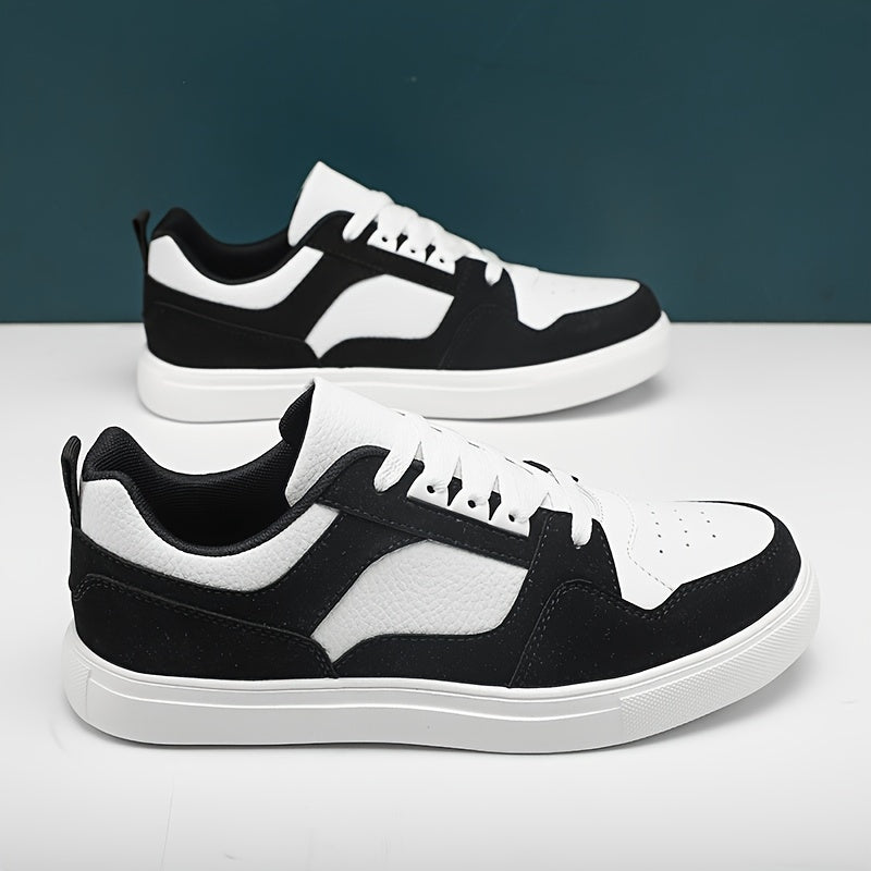 Męskie sneakersy w stylu preppy na co dzień i czas wolny