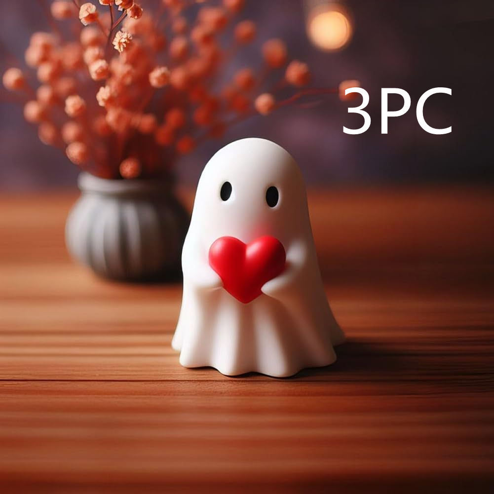 Figura Decorativa Fantasma Halloween con Dito Medio – Decorazione Divertente e Birichina per Halloween