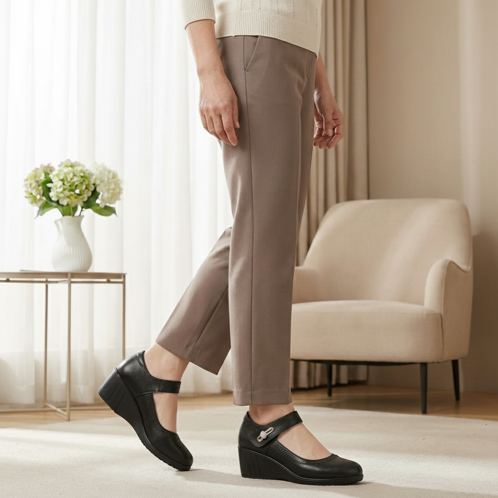 Lydia | Mary Jane-schoenen met sleehak voor dames
