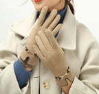 Vintage winterhandschoenen voor dames