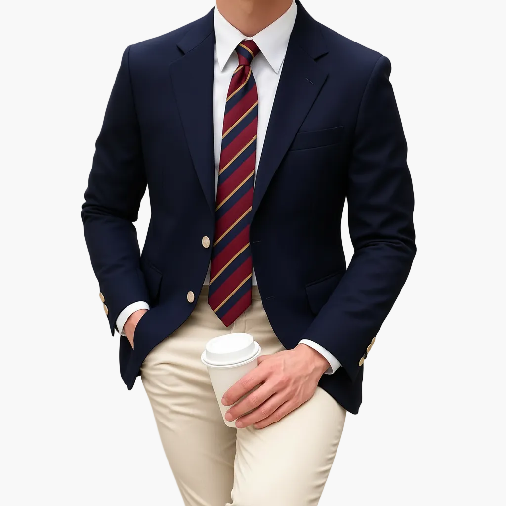 Blazer Uomo – Classico Monopetto per Business, Formale e Smart Casual