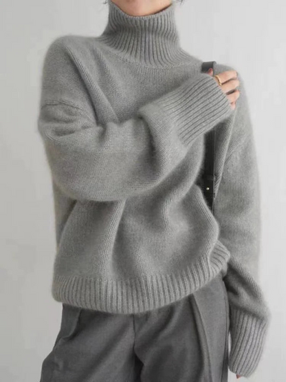 Damski golf w stylu oversize – Stylowy sweter na jesień i zimę