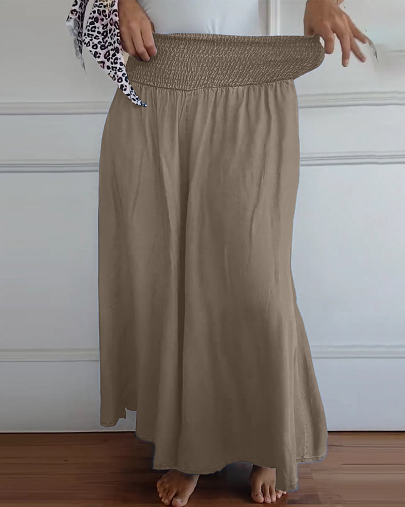 Dams vida high waist fritidsbyxor – Elegant komfort för vardag & semester