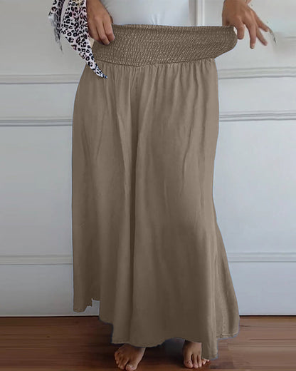 Dams vida high waist fritidsbyxor – Elegant komfort för vardag & semester