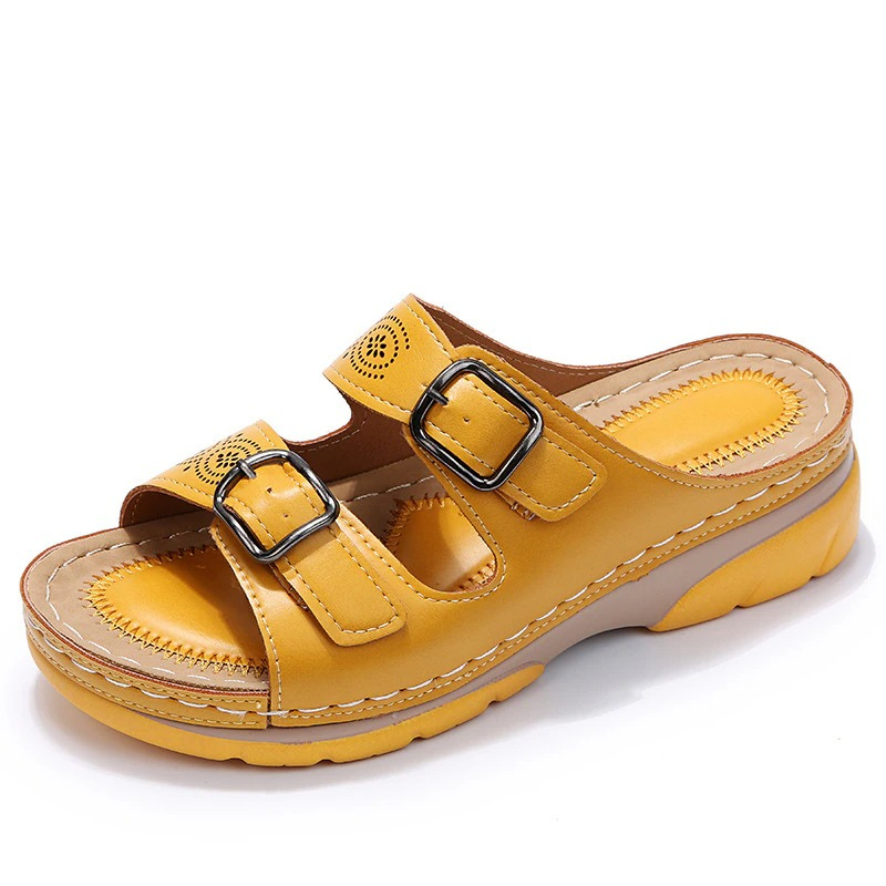 Damen Komfort-Orthopädische Pantoletten – Bequeme Sommerschuhe für Alltag und Freizeit