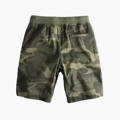 Heren Camo Fitness & Vrijetijds Shorts – Comfortabele Camouflage Shorts voor Sport en Dagelijks Gebruik
