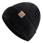 Vintage Vibe muts | Gevoerde retro wintermuts met casual breidesign