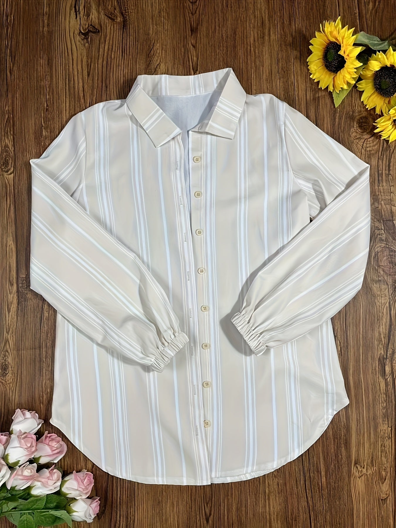 Completo donna due pezzi – Top corto a righe alla moda e gonna di jeans per estate e tempo libero