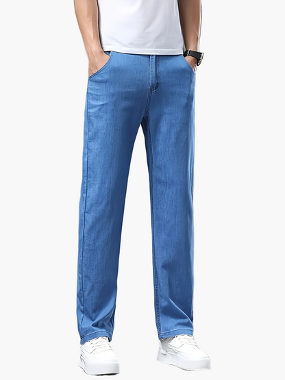 Pantalon jean homme coupe régulière – Style classique pour le quotidien et les loisirs