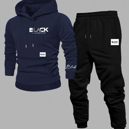 Chándal unisex con sudadera con capucha y pantalón de chándal, varios colores