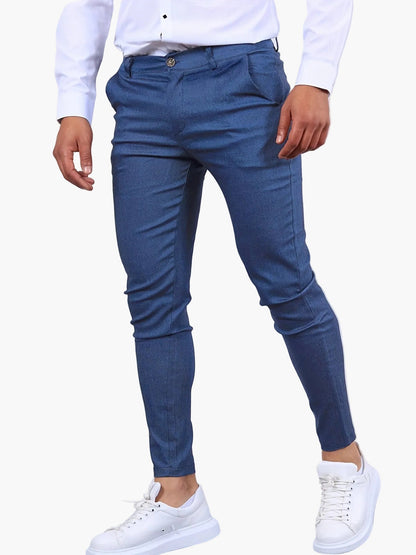 Herren Slim Fit Businesshose – Eleganter Anzugstil für Büro & Alltag