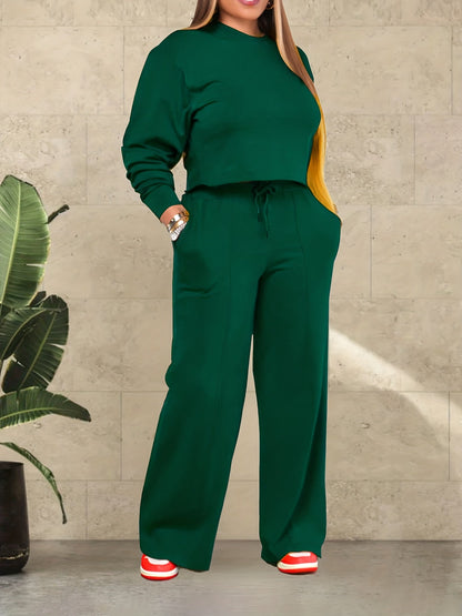 Completo da casa da donna con top corto