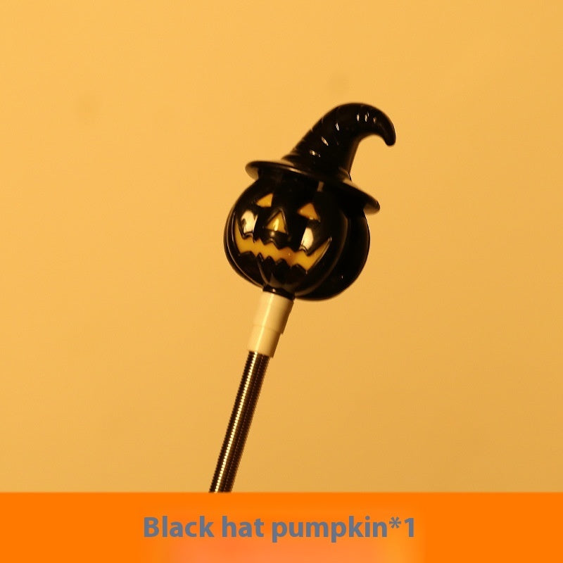Bâton lumineux à manivelle Halloween pour enfants – Amusement pour fête et décoration