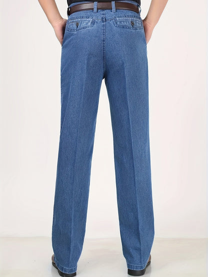 Pantalon droit pour homme – Pantalon de costume élégant pour le quotidien et le bureau