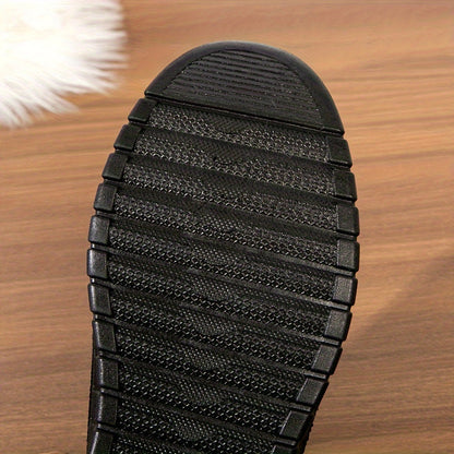 Herren Winter Slip-on Schuhe gefüttert gesteppt