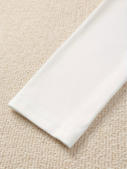 Blouse élégante femme à épaules dénudées & pantalon en tissu taille haute – Parfait pour le bureau et le quotidien