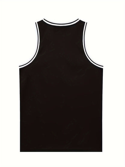 Herren Sport-Basketball-Set New York Print – Trainingsanzug für Fitness & Freizeit