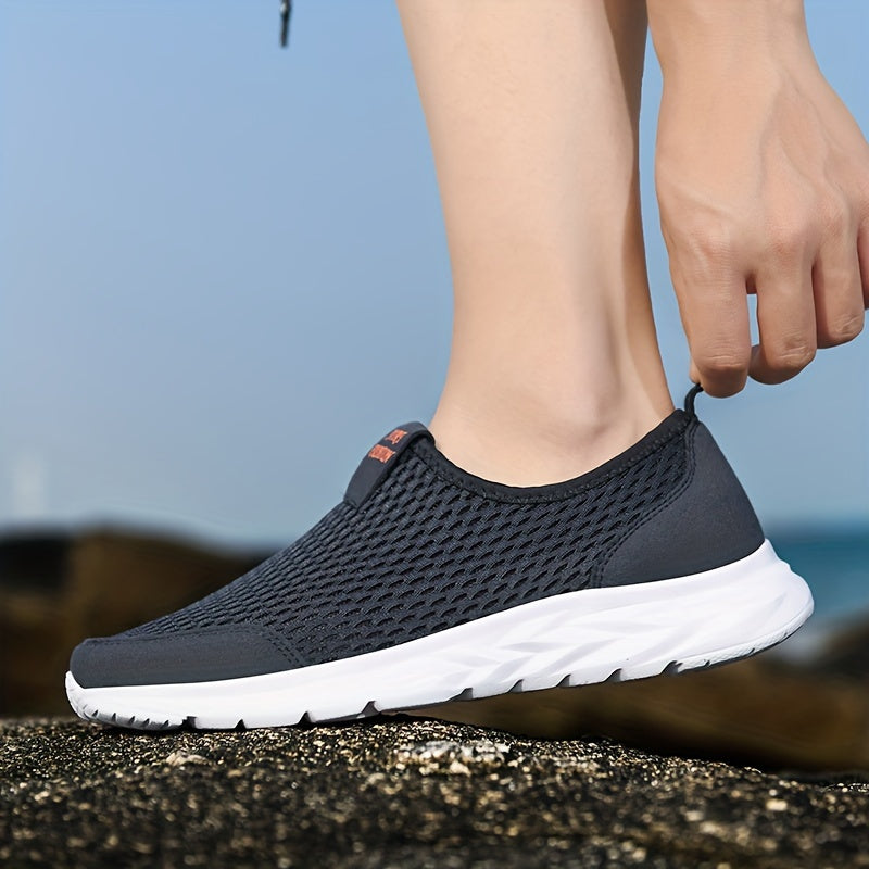 Męskie sportowe buty wsuwane oddychające na co dzień i do treningu