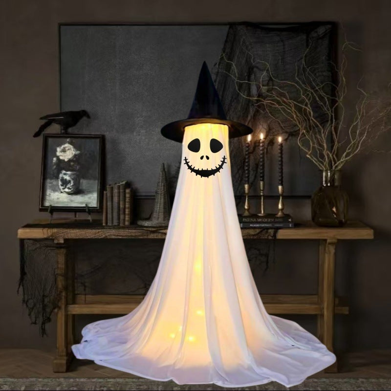 Figure LED fantasmi di Halloween – Decorazioni per festa e casa