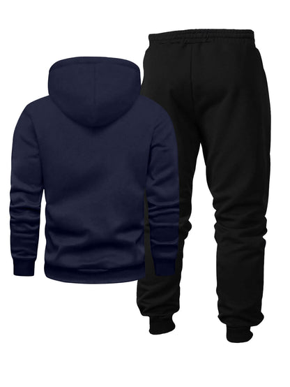 Chándal unisex con sudadera con capucha y pantalón de chándal, varios colores