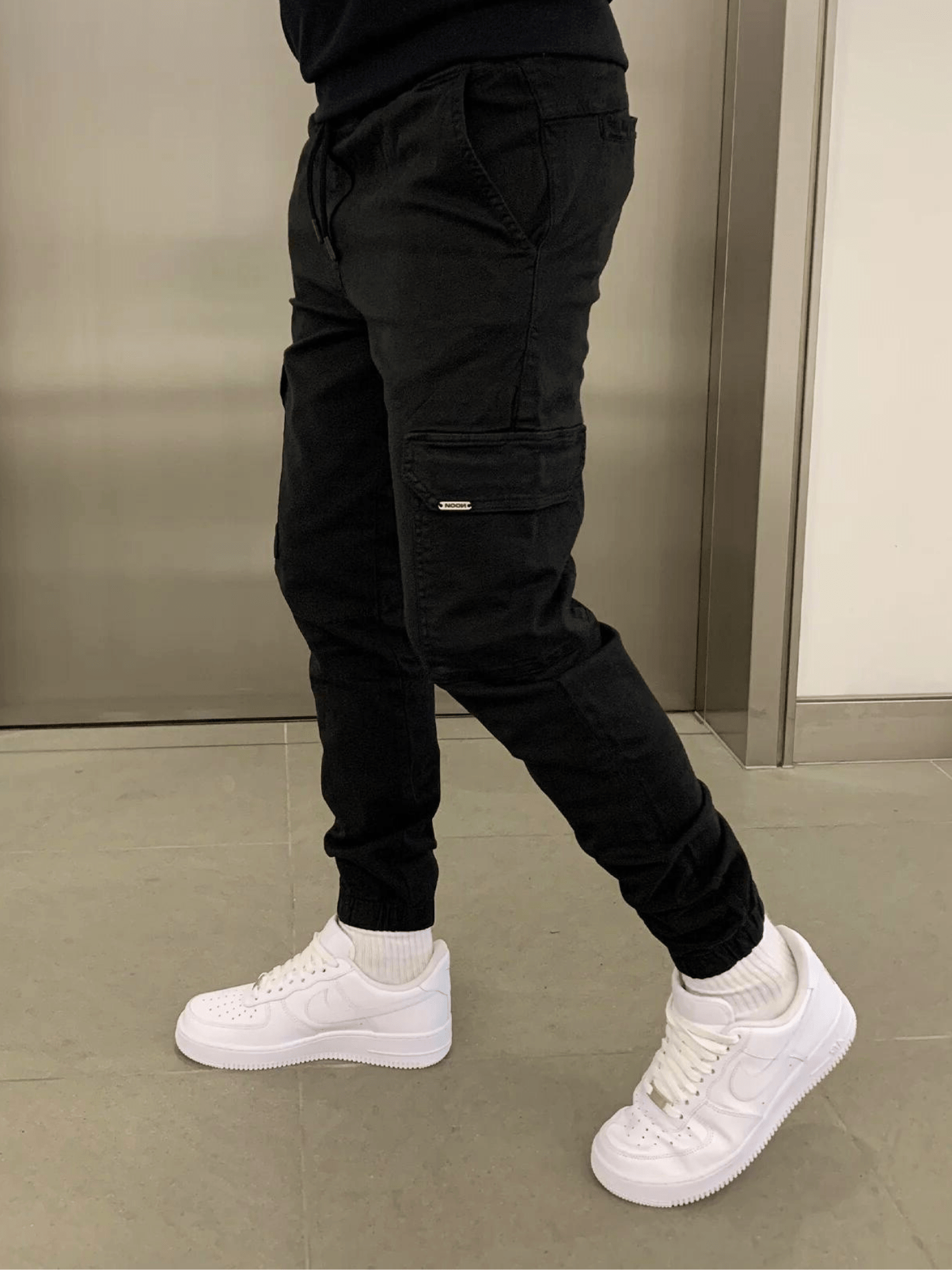 Herren Jogger Cargo Hose – Moderne Freizeithose mit Taschen und Bündchen, Streetwear Style