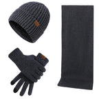 Winterset met muts, sjaal en handschoenen