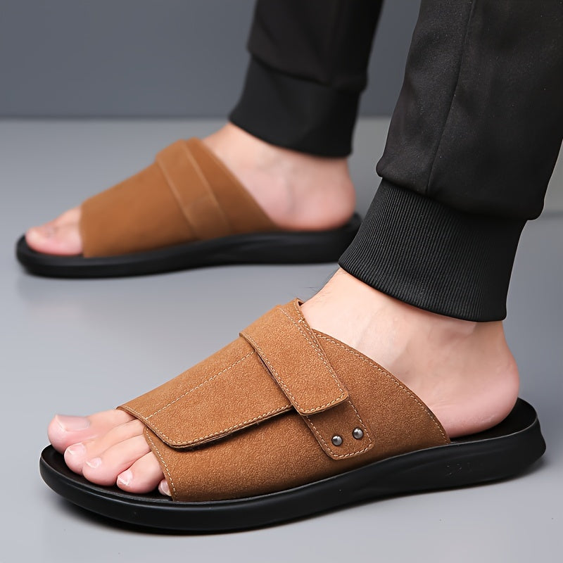 Mules confortables pour hommes pour les loisirs et le quotidien – Claquettes réglables au design moderne