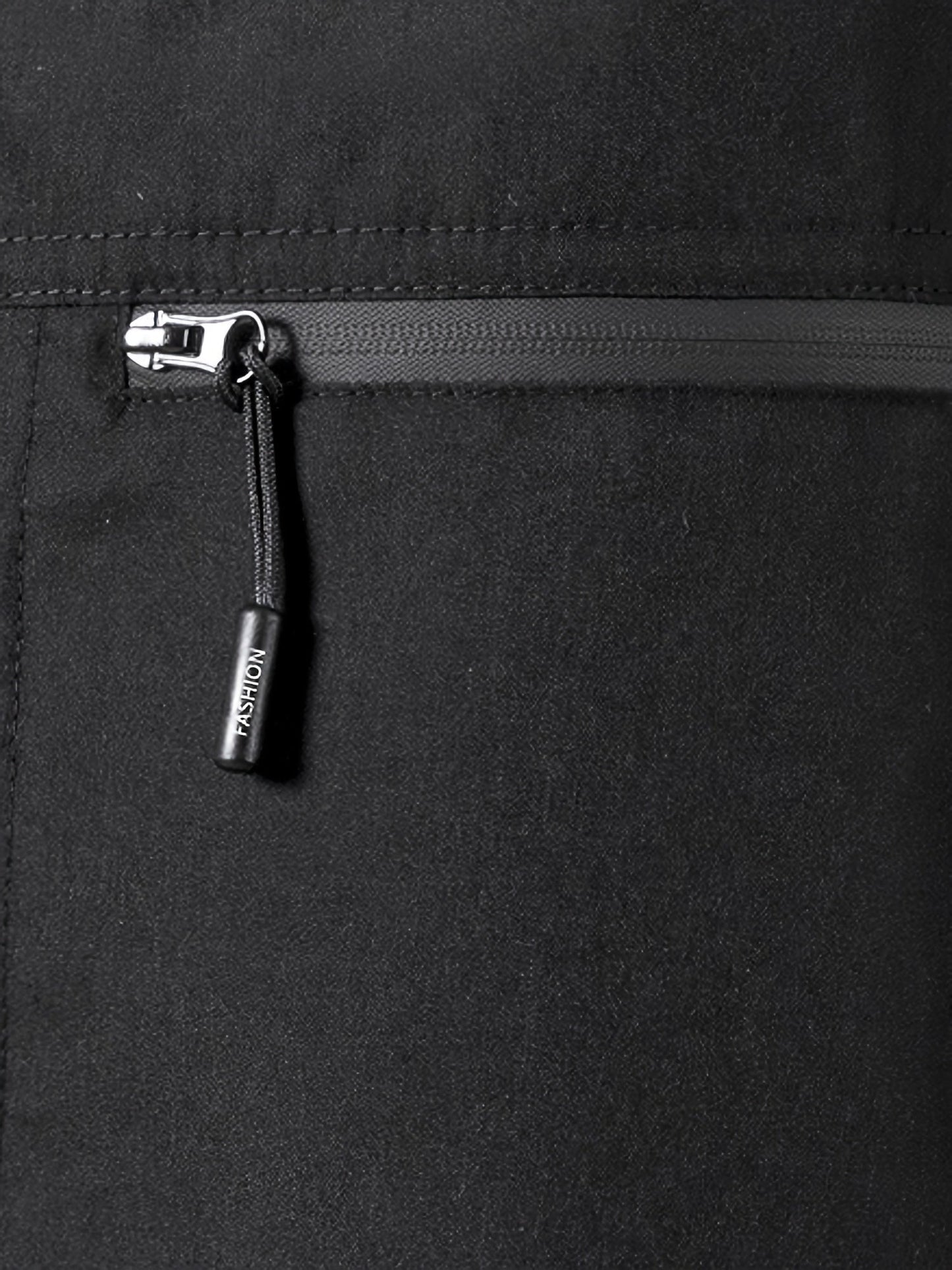 Herre sportshorts med lynlåslommer og snøre – Ideelle til træning og fritid