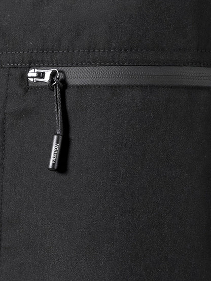 Herre sportshorts med lynlåslommer og snøre – Ideelle til træning og fritid