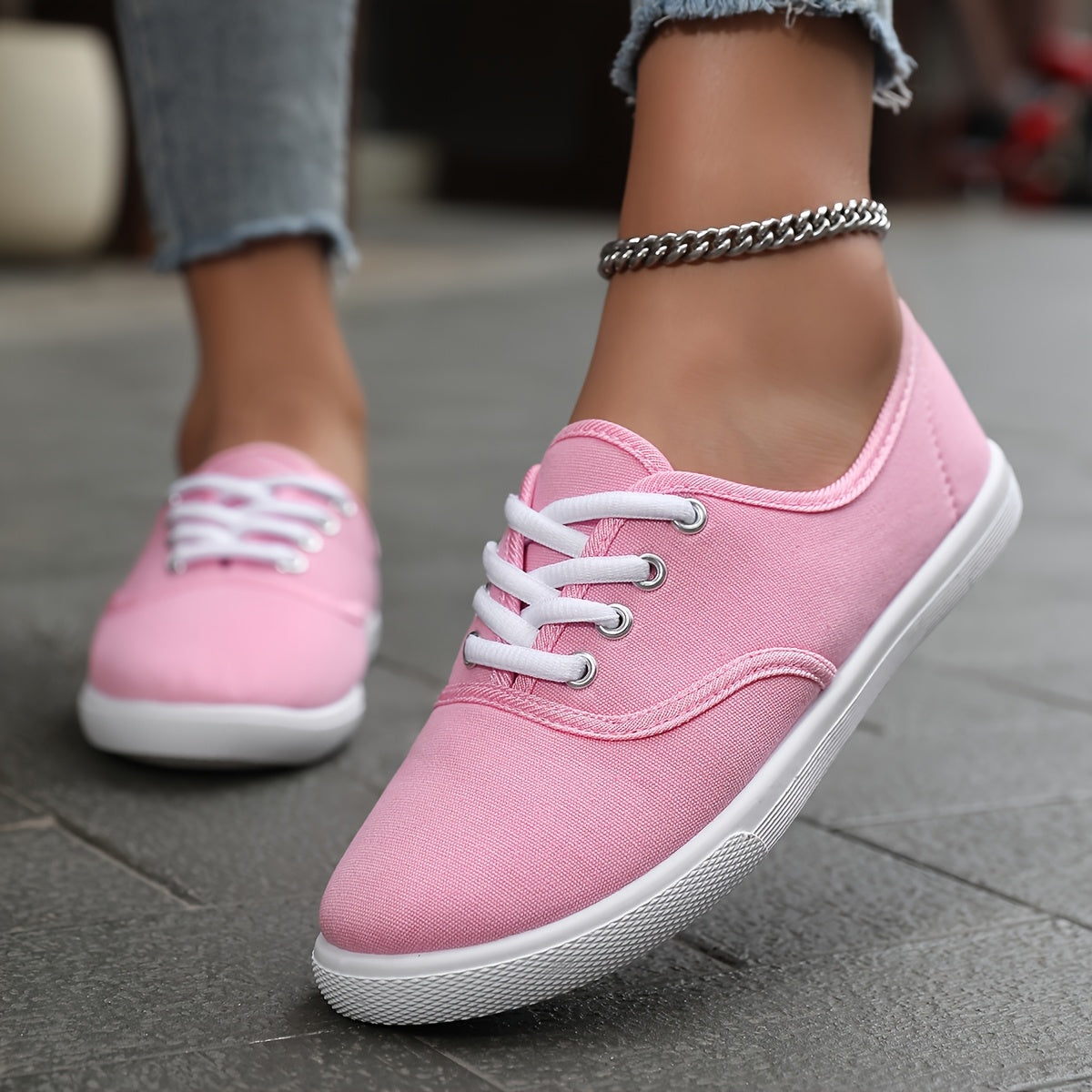 Damskie sneakersy niskie klasyczne modowe wygodne na co dzień