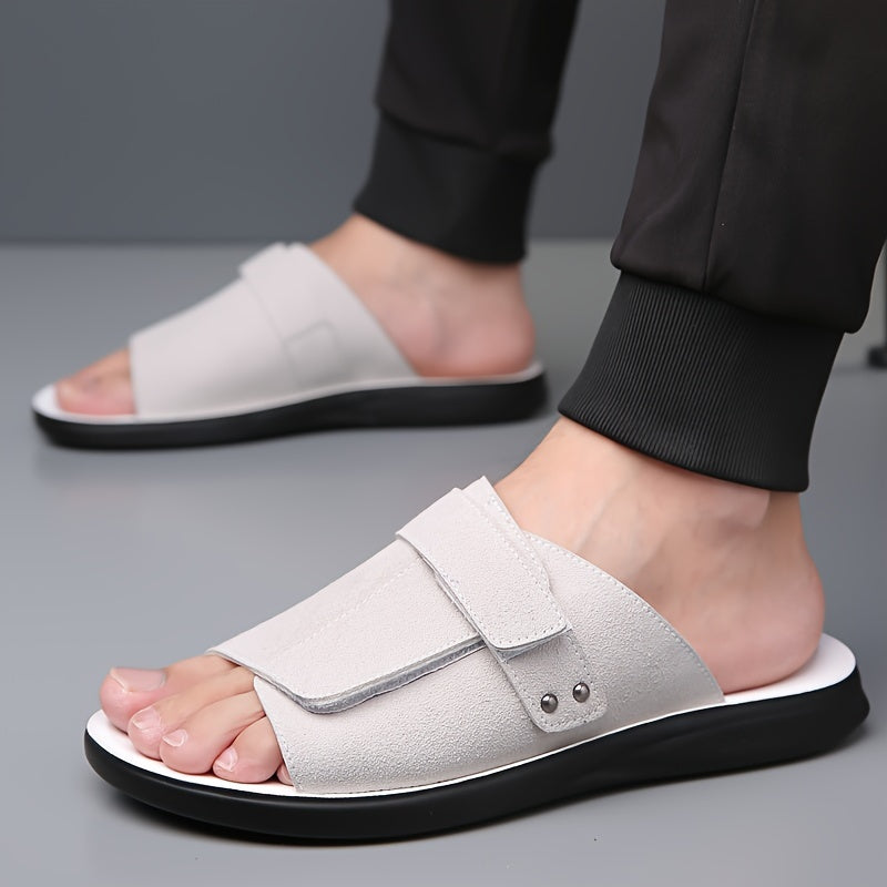 Mules confortables pour hommes pour les loisirs et le quotidien – Claquettes réglables au design moderne