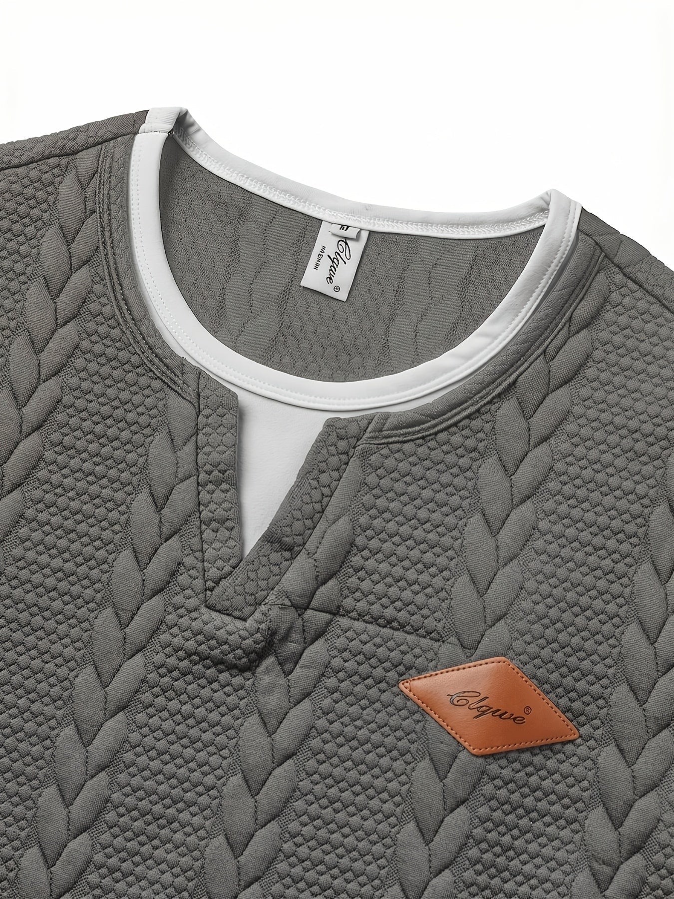 Herren Kurzarm Strickpullover im Flechtmuster – Modernes Freizeitshirt für Sommer & Alltag