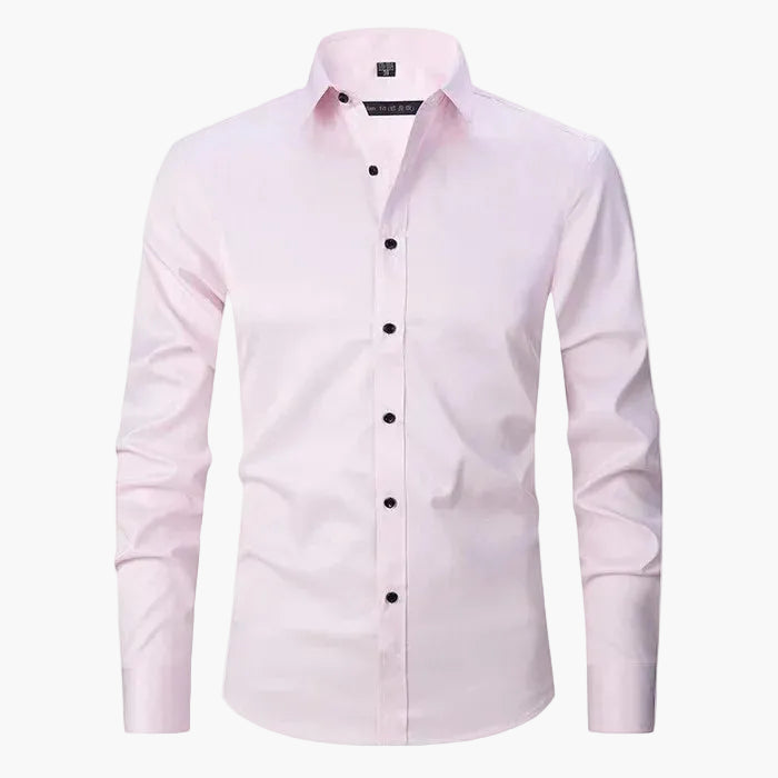 Herren Slim Fit Businesshemd – Modernes Langarmhemd für Büro & Freizeit