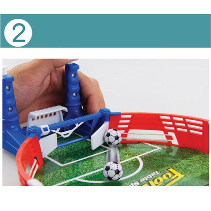 Baby-foot jouet pour enfants et adultes – Mini baby-foot portable pour plaisir en famille et fêtes, mode deux joueurs