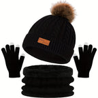 Winterset met muts en handschoenen voor dames