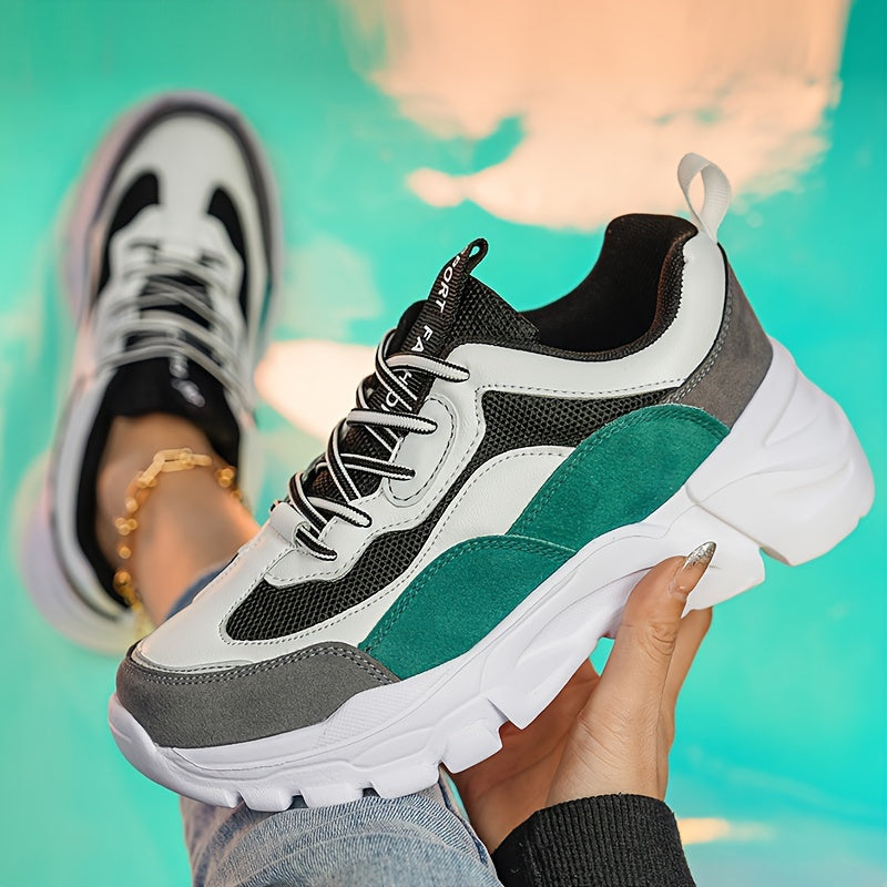 Dame Chunky Sneaker i moderne streetwear-design – Sportssko til fritid og fitness