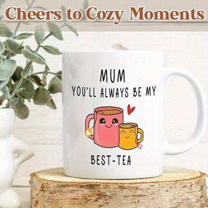 Tazza regalo da donna per mamma con frase e divertente design a tazza da tè – Perfetta per la Festa della Mamma o il compleanno