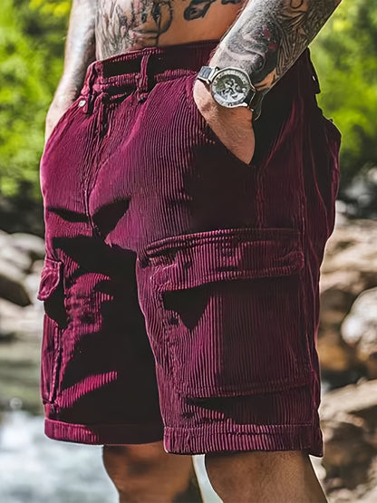 Męskie szorty cargo w stylu streetwear na co dzień i czas wolny