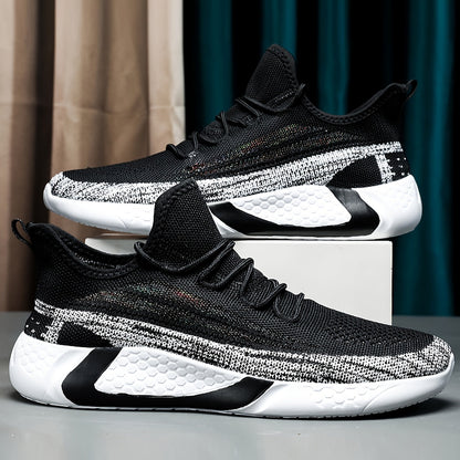 Męskie sneakersy do sportu i na co dzień – nowoczesne buty do biegania z oddychającym designem i wygodną podeszwą