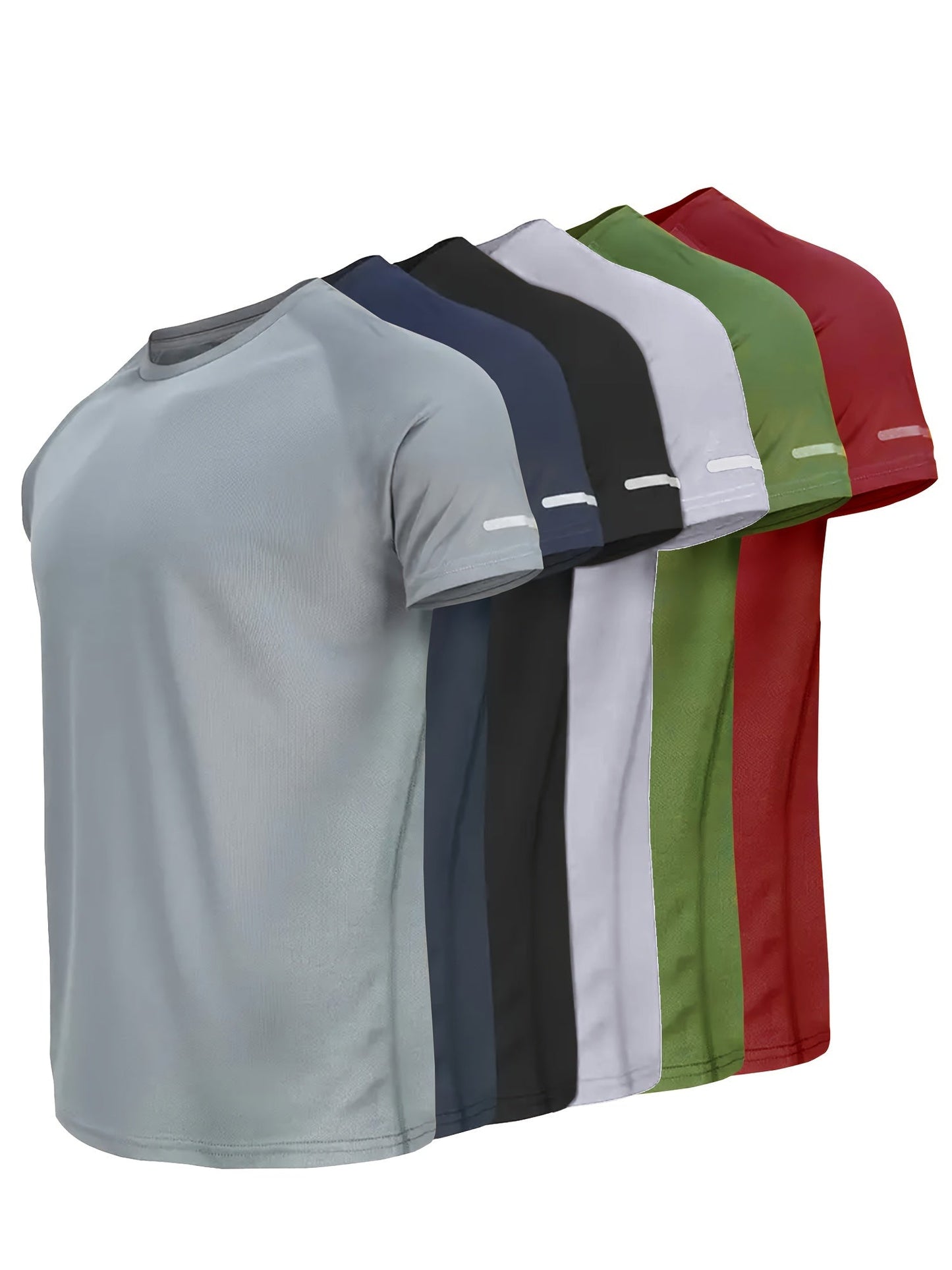 Herr Sport T-shirt kortärmad regular fit för träning och utomhusaktiviteter