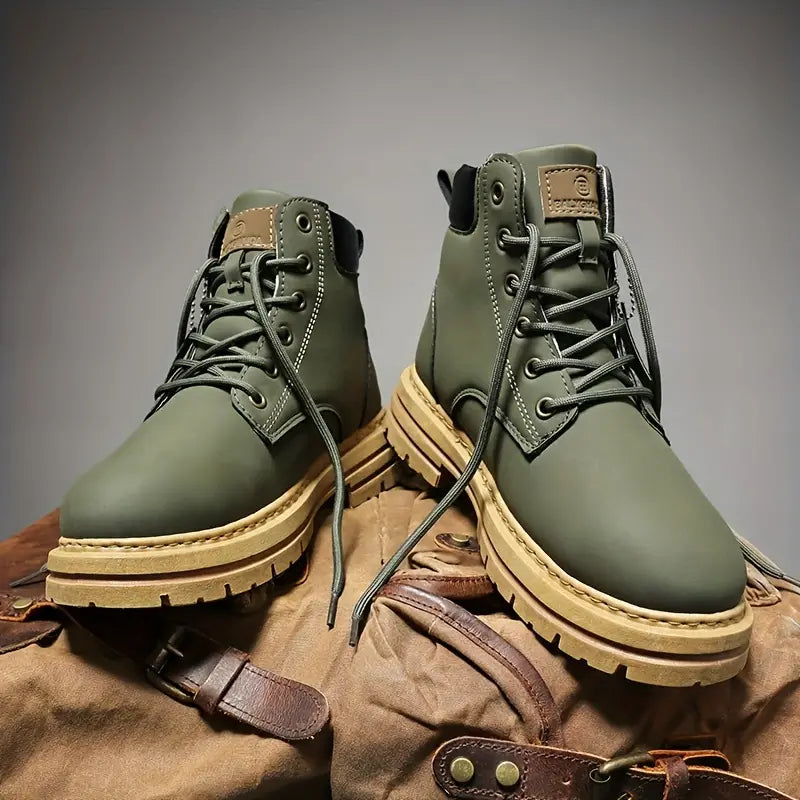 Heren Outdoor Laarzen – Robuuste en Stijlvolle Boots voor Avontuur en Dagelijks Gebruik