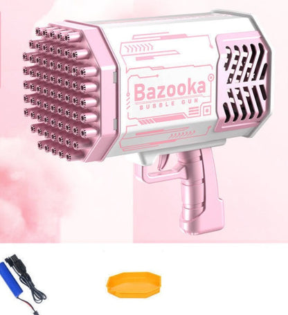 Kinder Bubble Gun Bazooka – Elektrische Seifenblasenmaschine