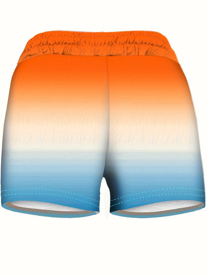 Dame fritidsshorts med palmemønster og «Day Drinkin'»-tekst – Perfekt for ferie og sommer