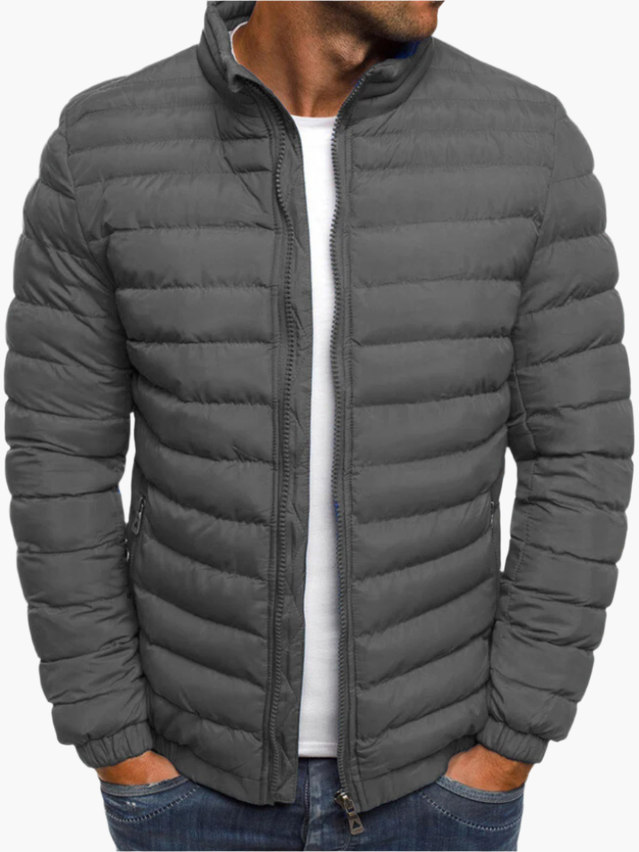 Giacca imbottita da uomo moderna – Giacca casual elegante per uso quotidiano e outdoor