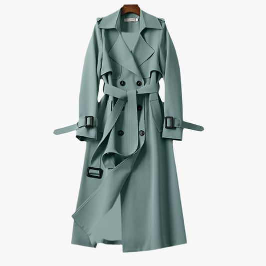 Dam trenchcoat vår – Elegant kappa för stilfulla framträdanden
