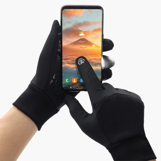 Guantes de invierno con pantalla táctil para hombre – Guantes funcionales para exteriores para uso de smartphone y deporte