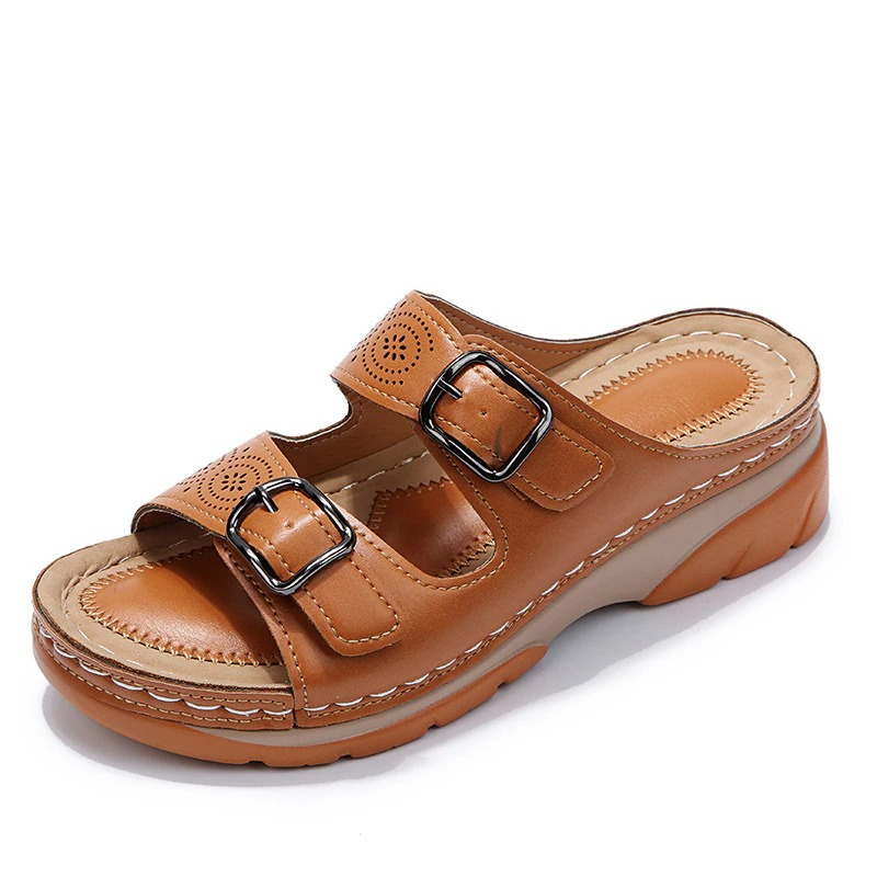 Damen Komfort-Orthopädische Pantoletten – Bequeme Sommerschuhe für Alltag und Freizeit
